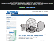 Tablet Screenshot of linker-kassel.com